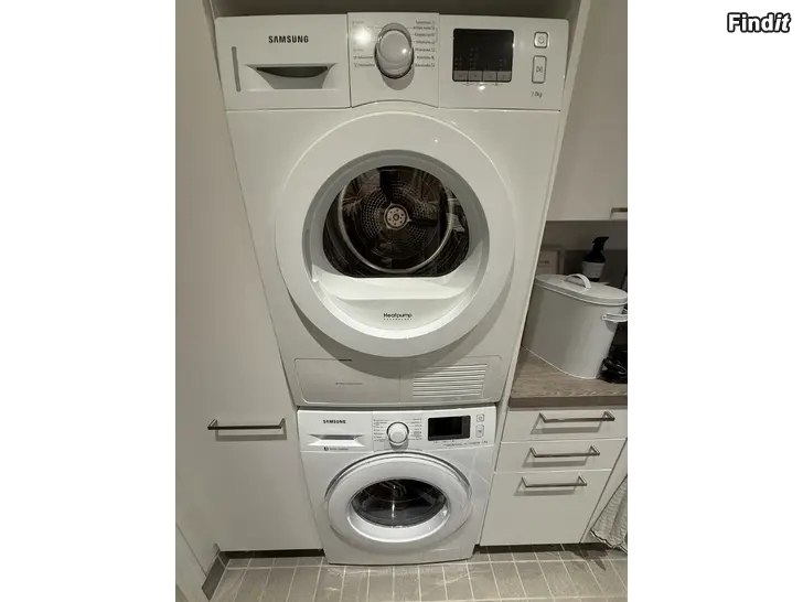 Säljes Samsung tvättmaskin + torktumlare