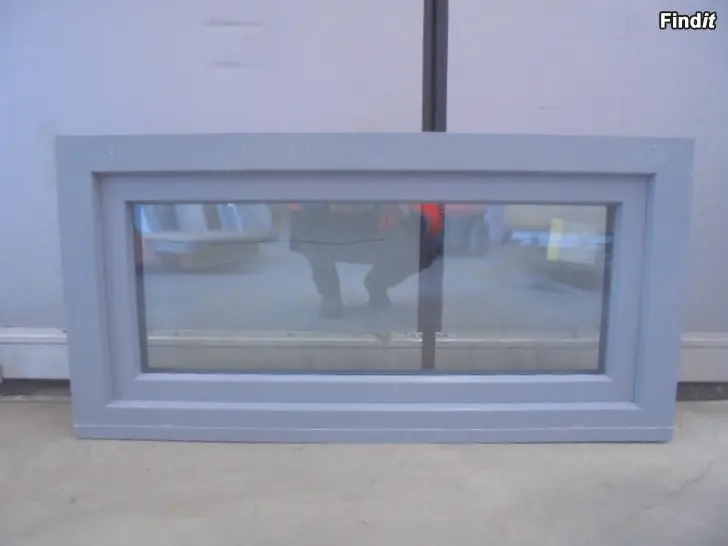 Säljes Fönster ICC-232, PVC82-3K, 1190x590, Vit/Grå, OPEN Tilt
