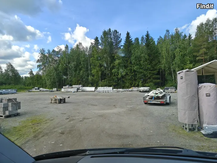 Myydään Halli Kolpissa. 5000 m2 tontti