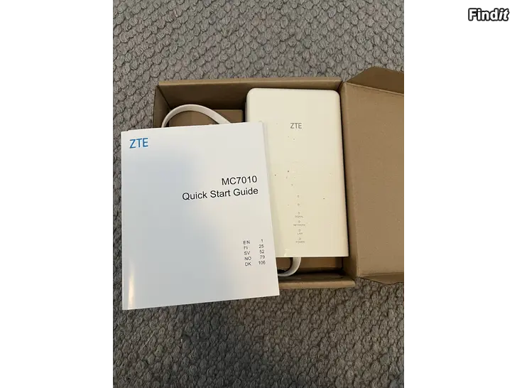Myydään ZTE MC7010 5G utemodem