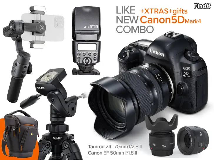 Säljes Like-New Pro-Photo/Video Bundle