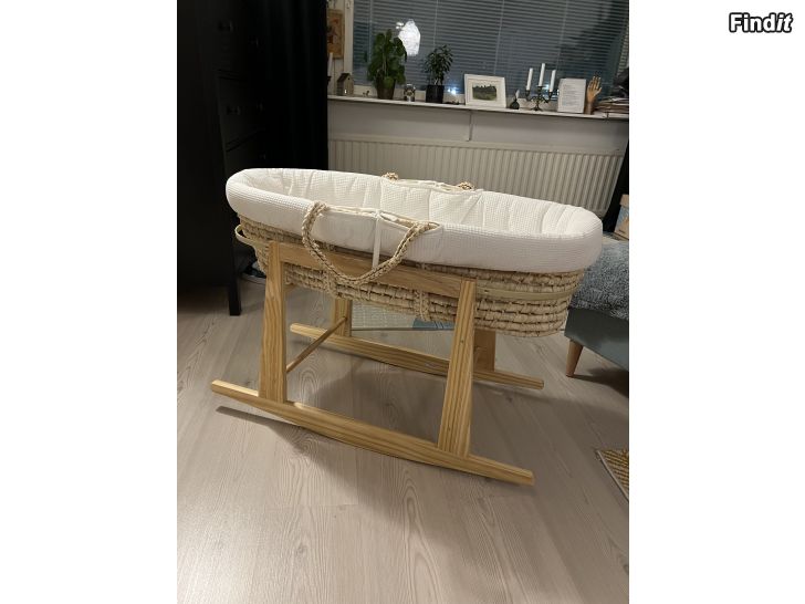 Säljes Baby Moses korg, vauvan Moses kori. Babysäng