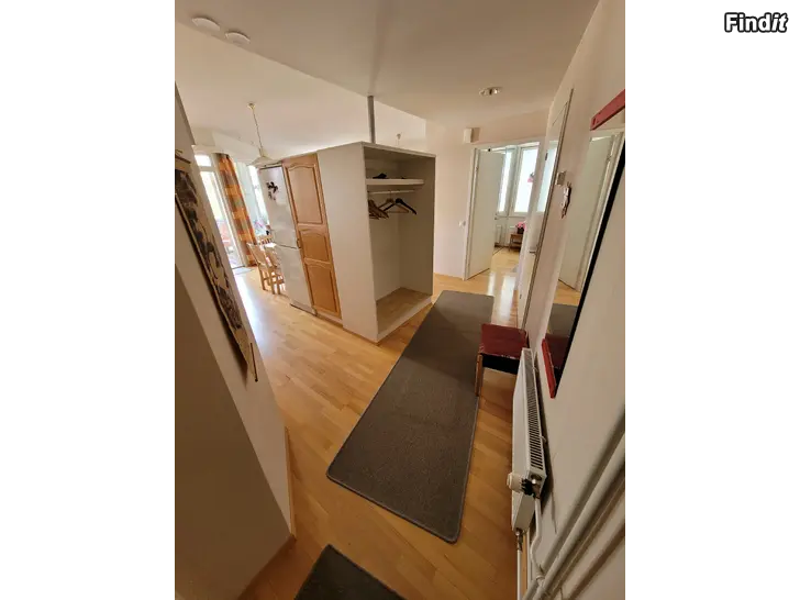 Uthyres Tvåa med bastu och inglasad balkong i Jakobstad 59,5m²