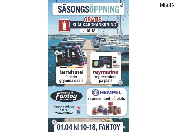 Säljes Säsongsöppning hos Fantoy