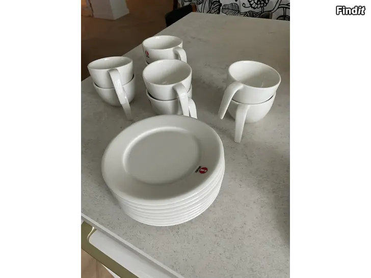 Myydään Iittala Ego espressokuppi+vati