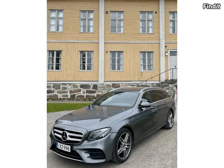 Säljes Välhållen, rikligt utrustad Mercedes-Benz E 220 d AMG Line 2018