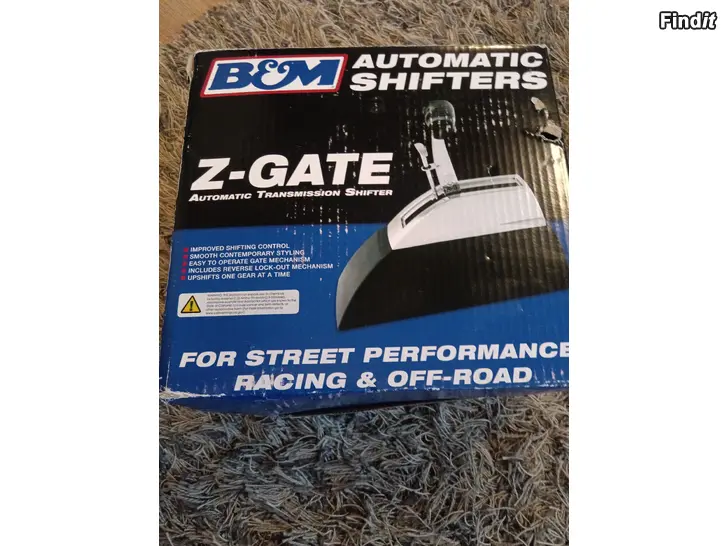 Myydään Shifteri B  M Z-Gate