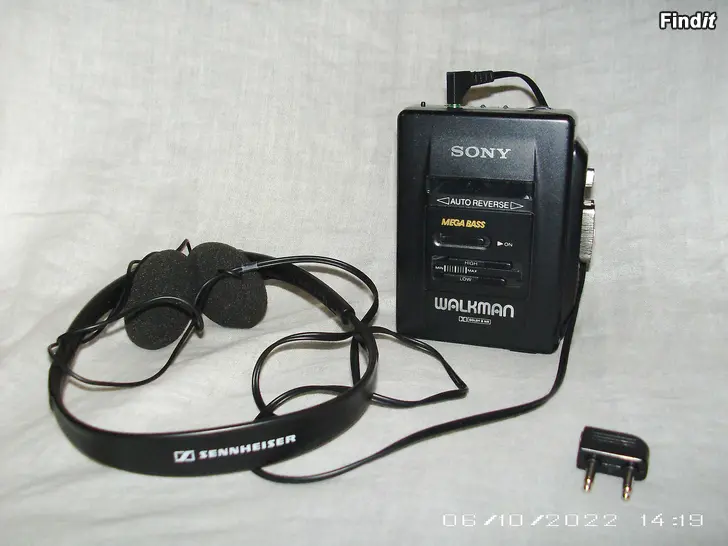 Vaihdetaan Sony Walkman C-kasetti soitin VINTAGE