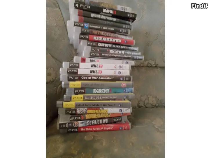 Myydään Xbox 360  Ps3 pelit