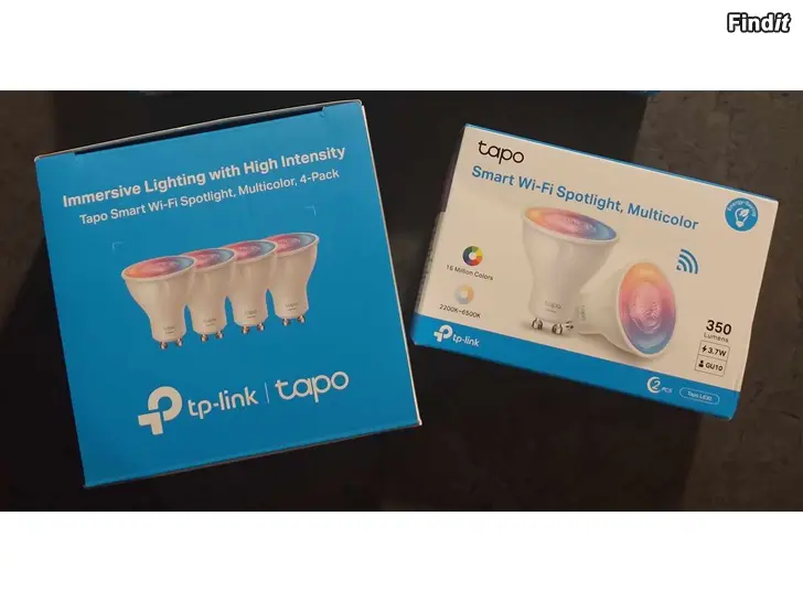Säljes TP-Link Tapo Smart Lampor 6st spot