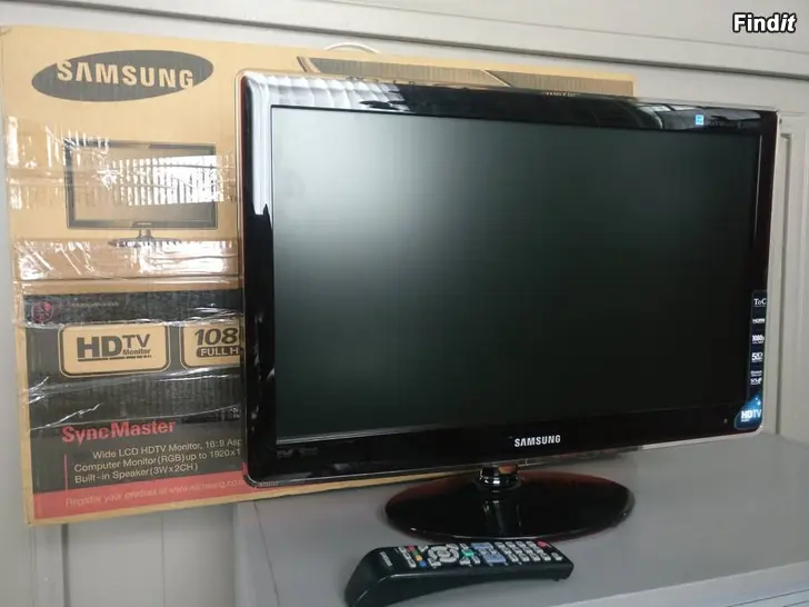 Säljes Samsung 23 tums TV och spelmonitor