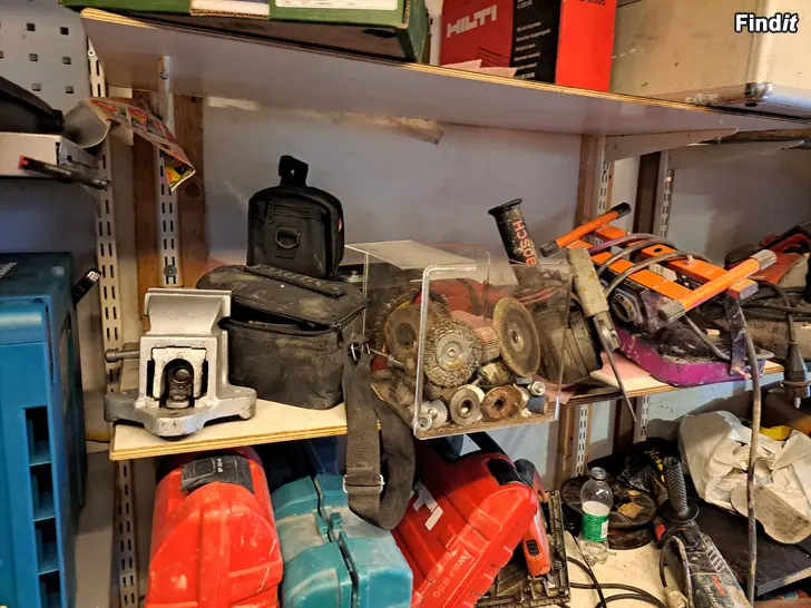 Säljes Verktyg och Bögnas machin