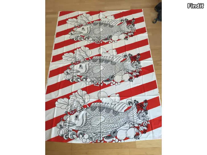 Säljes Bordduk vintage Tampellas Kuha