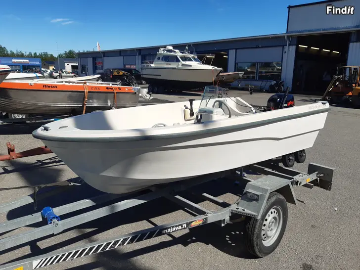 Myydään Terhi Micro Fun +  Yamaha 9,9 2T V-MAX -05