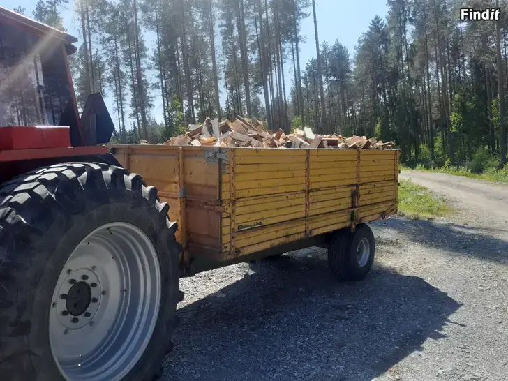 Säljes 8 m3 torr blandved