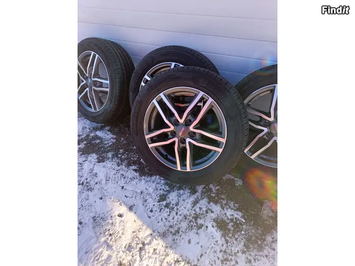 Myydään Baarum kesä renkaat alu