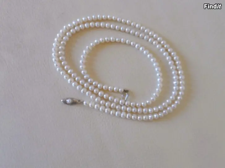 Säljes Helminauha 73cm Hopealukko 925 Vintage