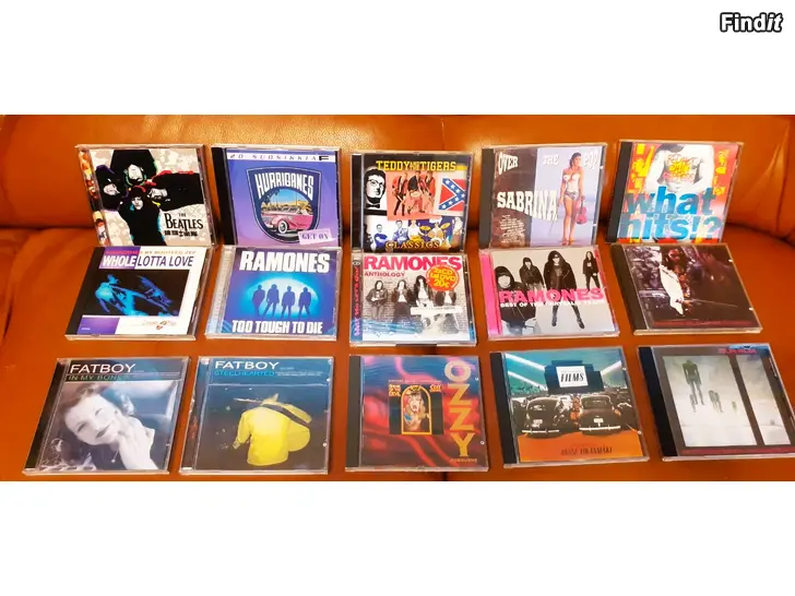 Myydään Cd-levyjä kasa