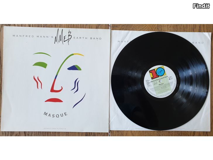 Säljes Manfred Manns Earth Band, Masque. Vinyl LP