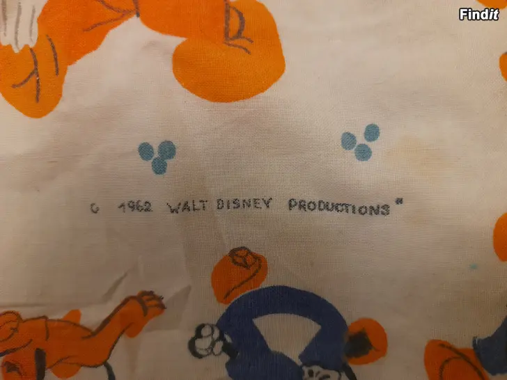 Myydään Walt Disney lasten nenäliina 1962