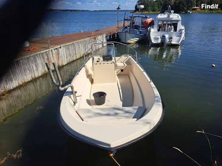 Myydään Rönnqvist 550 + Yamaha F50