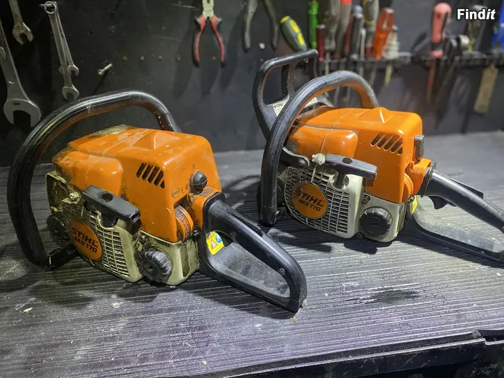 Säljes Motorsåg stihl ms 170 2st