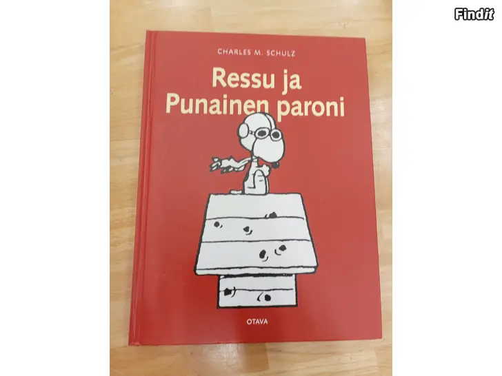 Myydään Ressu ja punainen paroni kirja