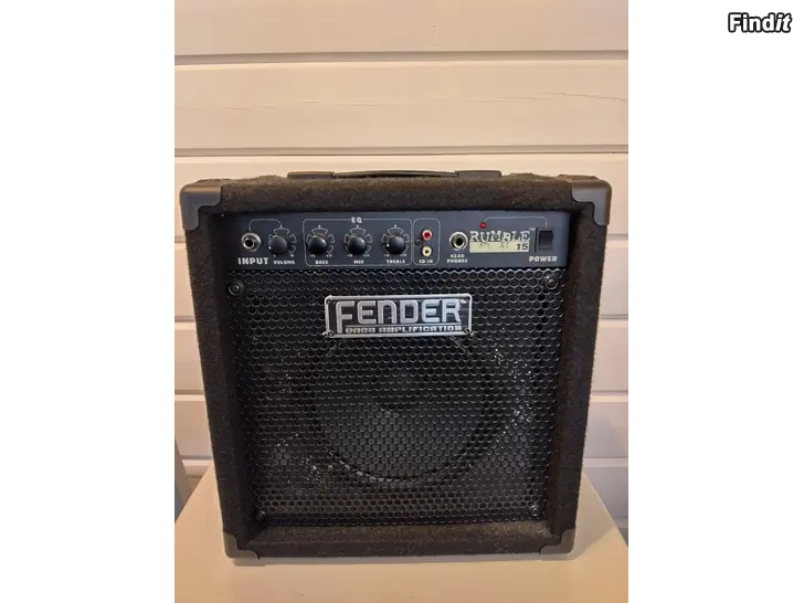 Myydään Bassovahvistin Fender Rumble 15