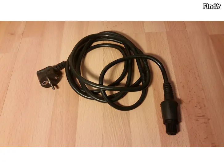 Myydään Defa MiniPlug lämmityskaapeli musta 2.5m kumikaapeli kulmapistoke 10e