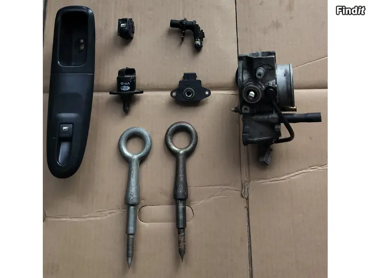 Myydään Kaasuläpäkotelo lasinnostimen kytkin tyhjäkäyntianturi kampiakselinanturi kaasuläpäanturi