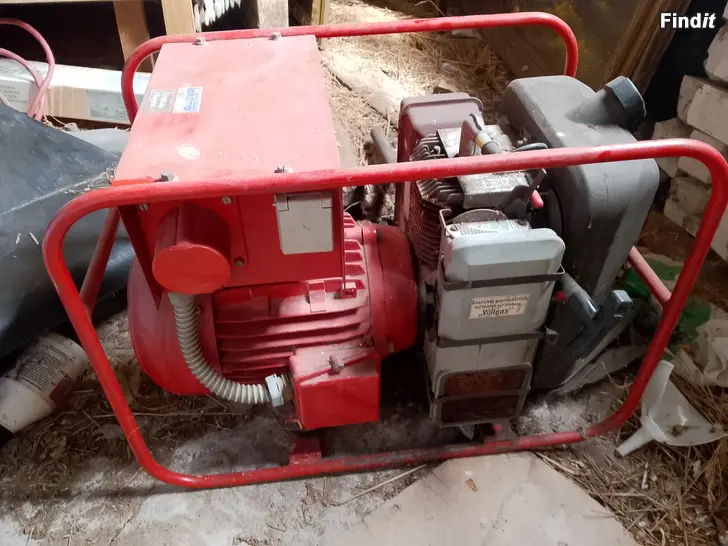 Säljes Sachs 3fas generator