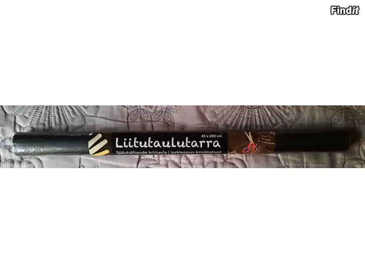 Myydään Liitutaulutarra 200x45CM+Väriliidut 10kpl Uudet Käytämättömät