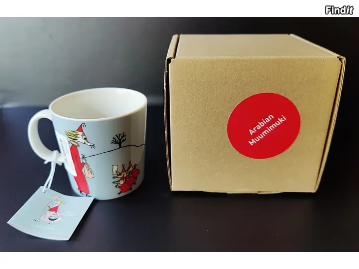 Säljes Muumimuki Vilijonkka 2021 Alkuperäisessä Laatikossa Tarralla
