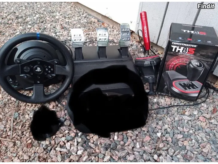 Myydään Simrigg med Thrustmaster T300RS ratt