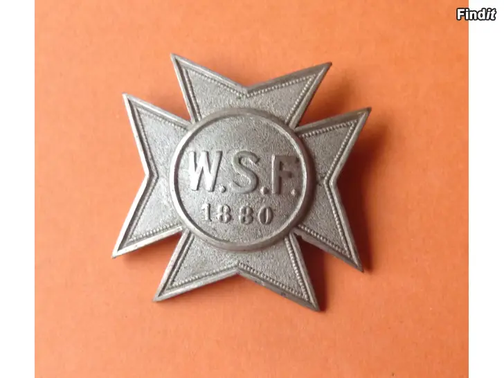 Myydään Wanha W.S.F. 1880 merkki