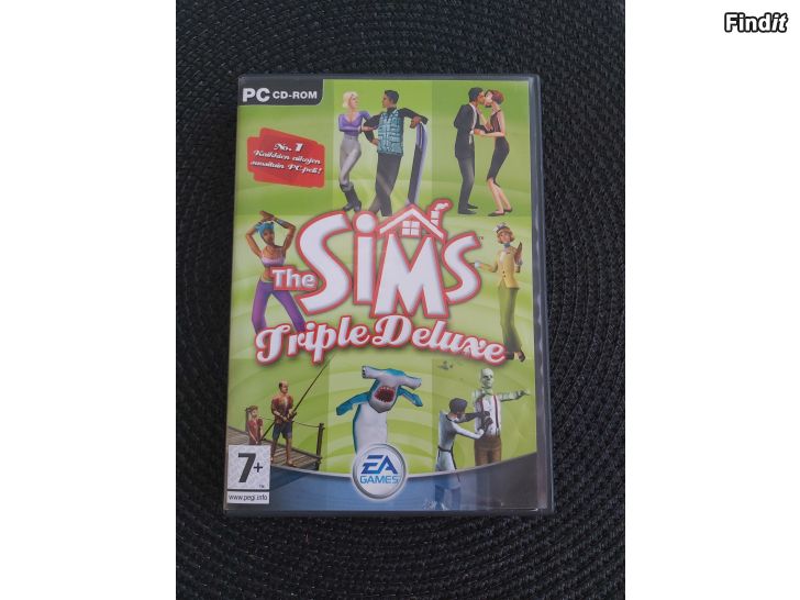 Myydään The Sims Triple Deluxe No.1