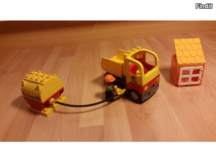 Myydään Lego Duplo kuorma-auto bensa-asemalla -10e