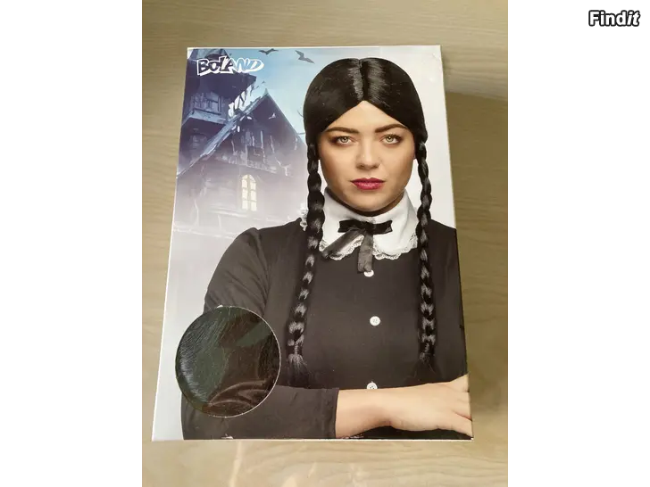 Myydään Naamiaisperuukki ja hiuspanta