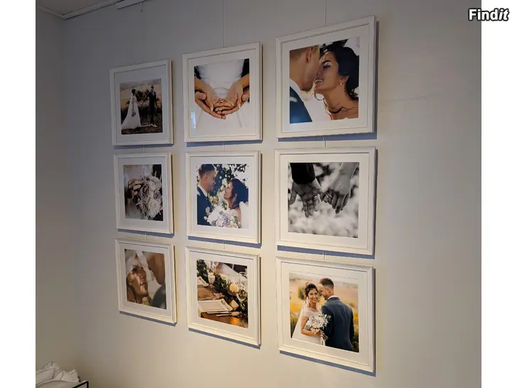 Säljes Exklusiv bröllopsvägg  låt era minnen få den plats de förtjänar