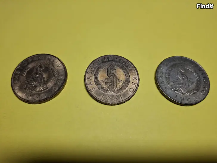 Säljes Säästöpankkiviikko/Sparbanksveckan 3 stycken 1960,-61,-63