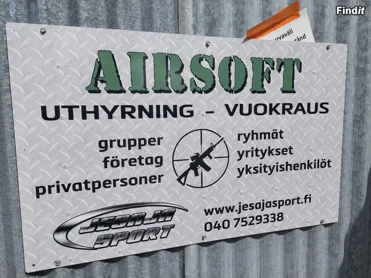 Säljes Airsoft Spel