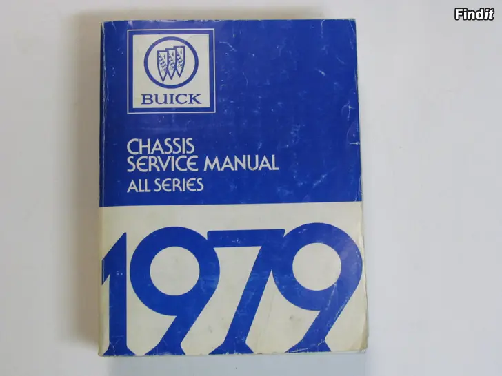 Säljes Buick Chassis Service Manual 1979