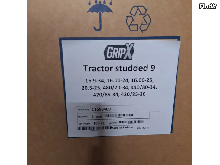 Myydään jääketjut 1 pari