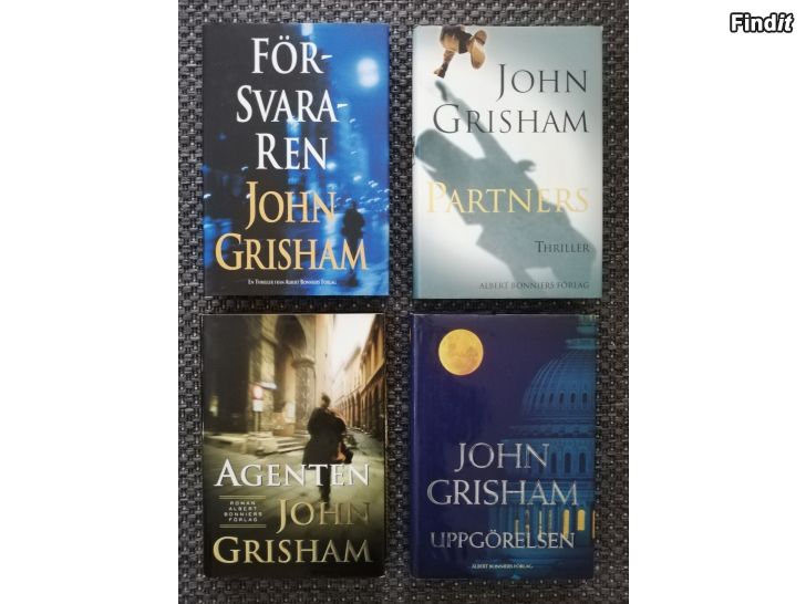 Säljes John Grisham Böcker