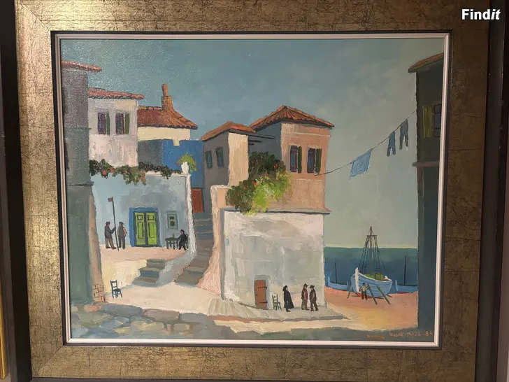 Säljes Kurt Björk oljemålningar