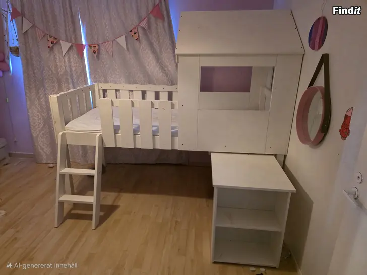 Säljes Barn säng Hus