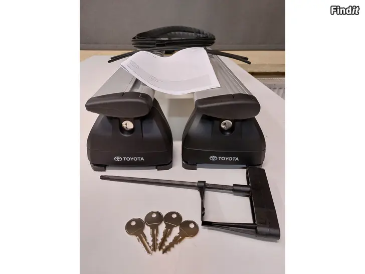 Myydään Kattotelineet/Takräcke Toyota Corolla Touring Sports OEM vm. 2019