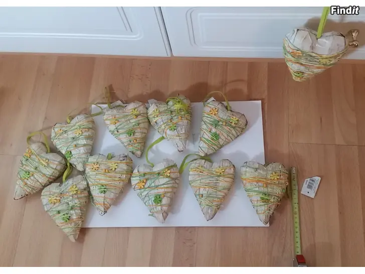 Säljes 11kpl tuohisydän koriste 5e