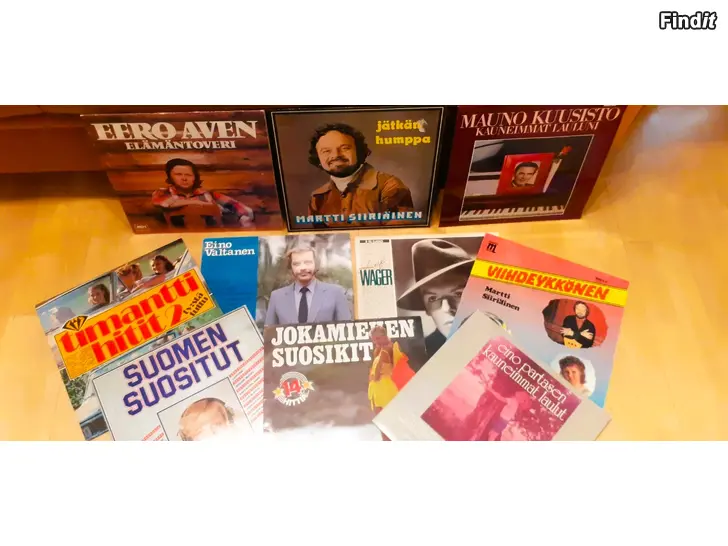 Myydään LP-levyjä kasa 3/3