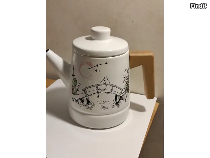 Myydään Muurla Emalikahvipannu 1,6L Muumi Originals Kaipaan sinua. Uusi